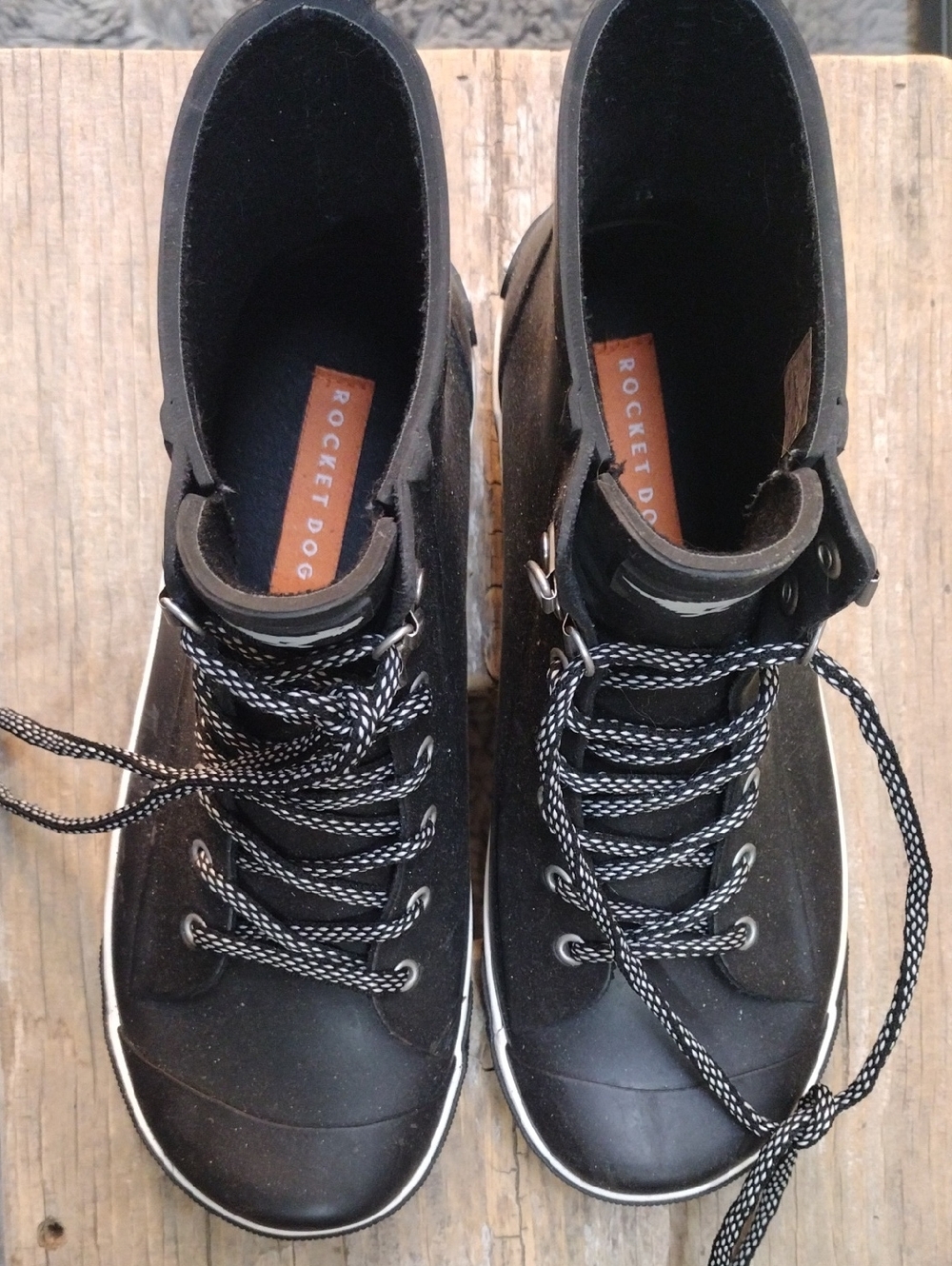 Rocket Dog Rainy High Top Rubber Rain Boots
